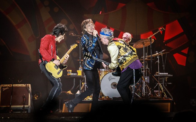 Os Rolling Stones tocaram em São Paulo nessa quarta-feira (24)