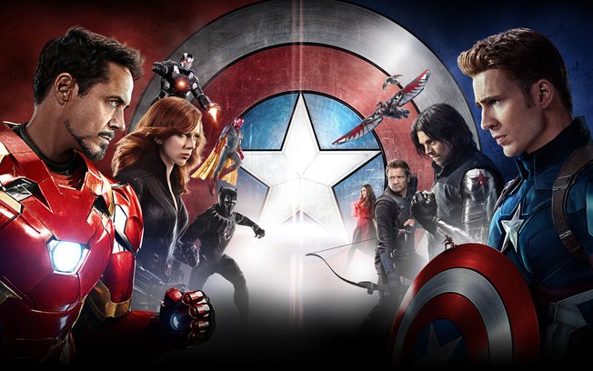 Os melhores filmes de super-heróis%3A ''capitão América%3A Guerra Civil''